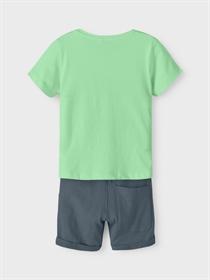 NAME IT Shorts Sæt Vigano Green Ash